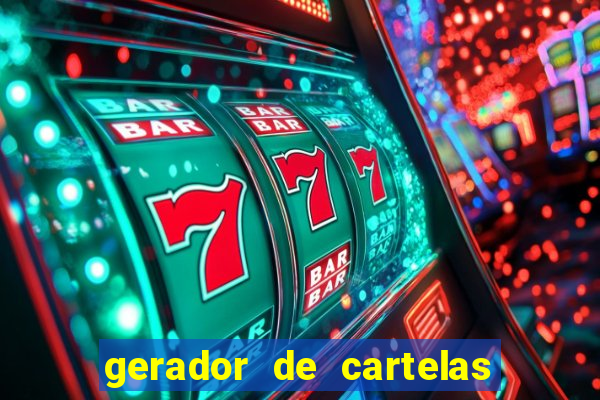 gerador de cartelas de bingo 1 a 99